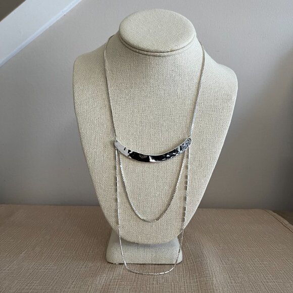 Silpada Avant Garde Necklace - With original box & drawstring pouch - Picture 6 of 11